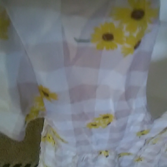 Bluenotes Yellow and White Checkered Dress - Picture 5 of 5